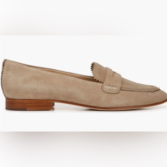 Veronica Beard Alyssa Penny Loafer, Sand, Size 7.5 - Picture 4 of 15